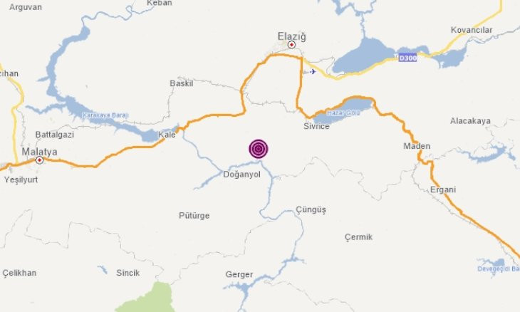 Magnitude 5.0 earthquake strikes eastern Turkey