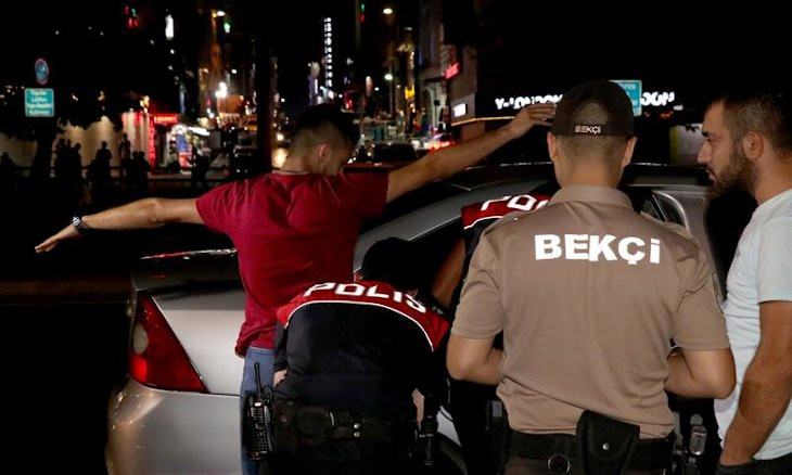Turkey's police body-searched one tenth of the national population in 2019