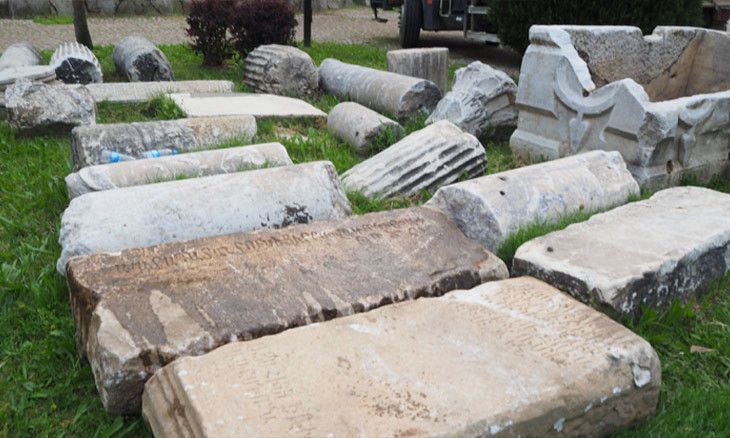Ancient Armenian sarcophaguses discovered in Western Turkey