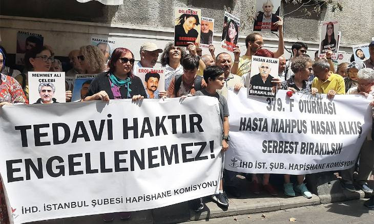 Sick prisoners in Turkey say they are denied treatment