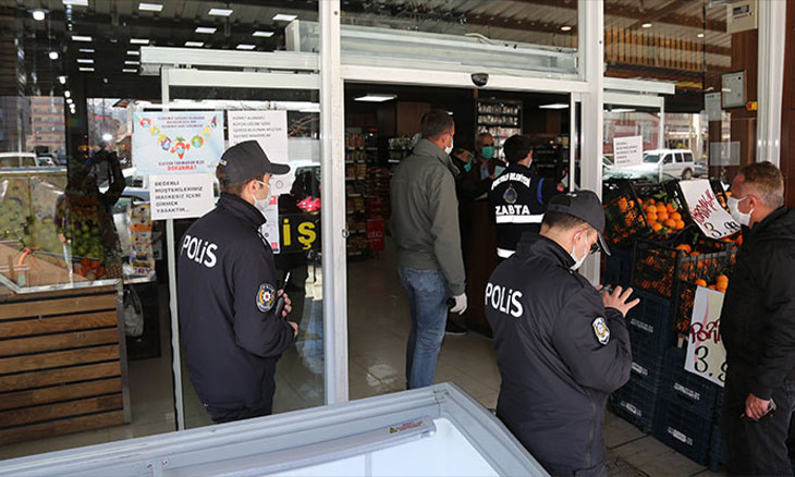 Turkey's law enforcement fines 1,183 businesses for violating COVID-19 prevention measures