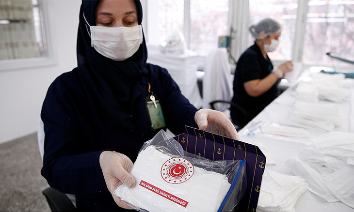 Turkish Post website for free surgical mask distribution collapses