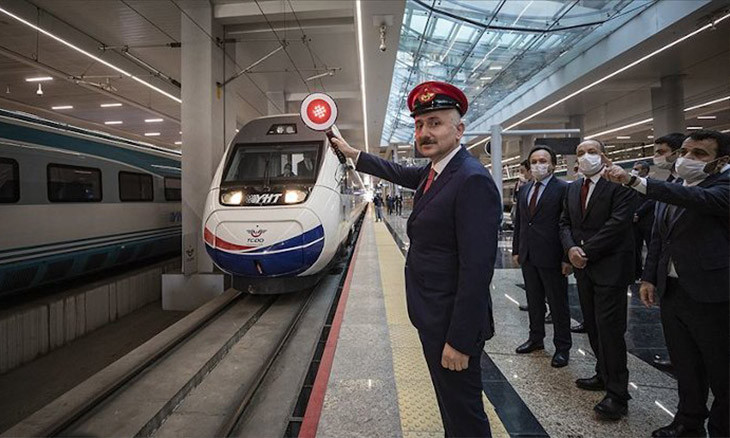 Turkey's high-speed trains start operations after months of COVID-19 pause