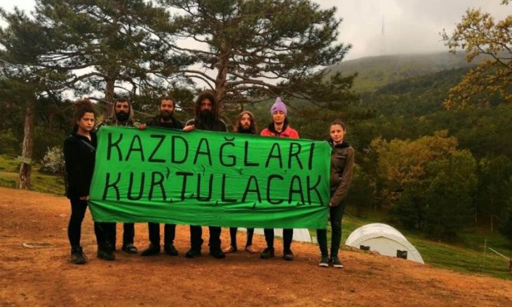 Environmentalists protesting Kaz mountains mine imposed a fine of $8,000