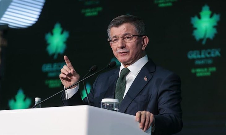 Future Party leader Davutoğlu challenges gov't to call early election