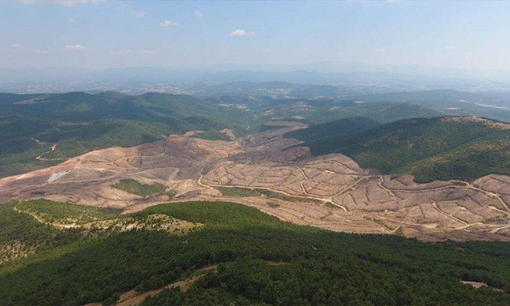 MPs, activists sign petition to evacuate gold company from Kaz Mountains in western Turkey