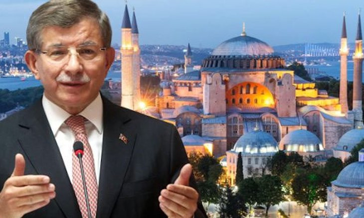 Gov't shouldn't use Hagia Sophia as political leverage: Former PM Davutoğlu