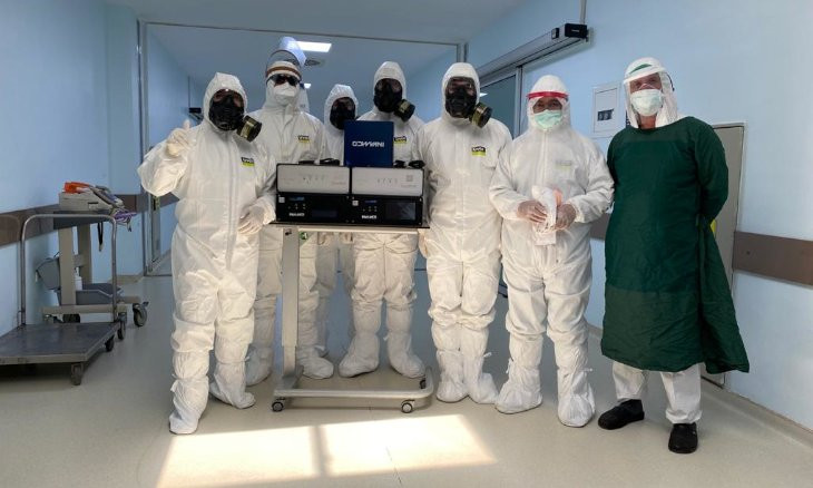 Ray therapy developed by Turkish scientists said to have cured coronavirus patient in Diyarbakır