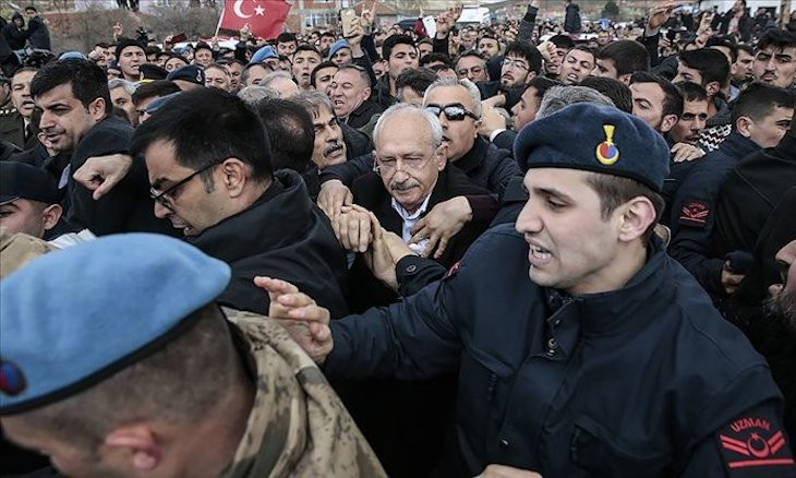 Turkish main opposition leader's guard chief forced to retire over 'lack of cadres'