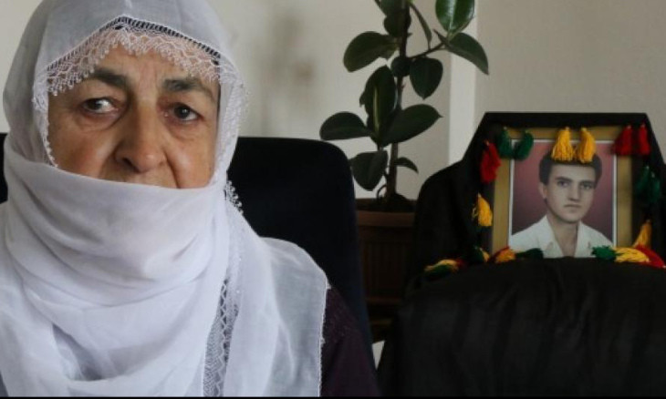 Woman in Bitlis receives bones of PKK militant son 26 years laters