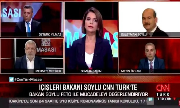 Interior Minister Soylu scolds former AKP deputy on live TV
