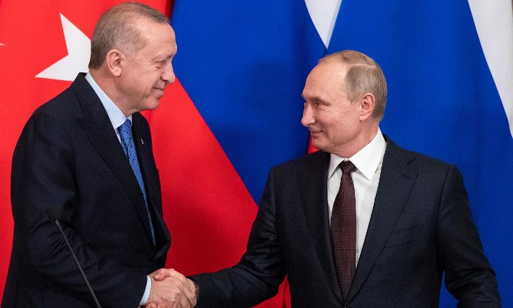 Putin, Erdoğan discuss  Armenian-Azerbaijani border conflict