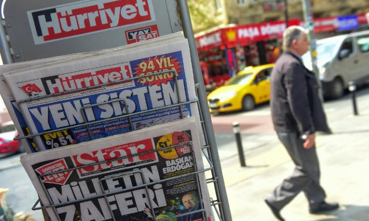 Newspaper circulation drops by 48 pct in six years amid heightened pressure on media in Turkey