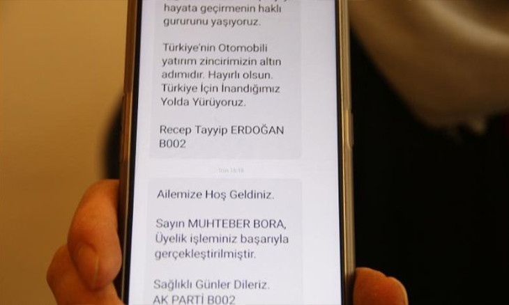 Ruling AKP uses aid recipients' personal info to enroll them as members