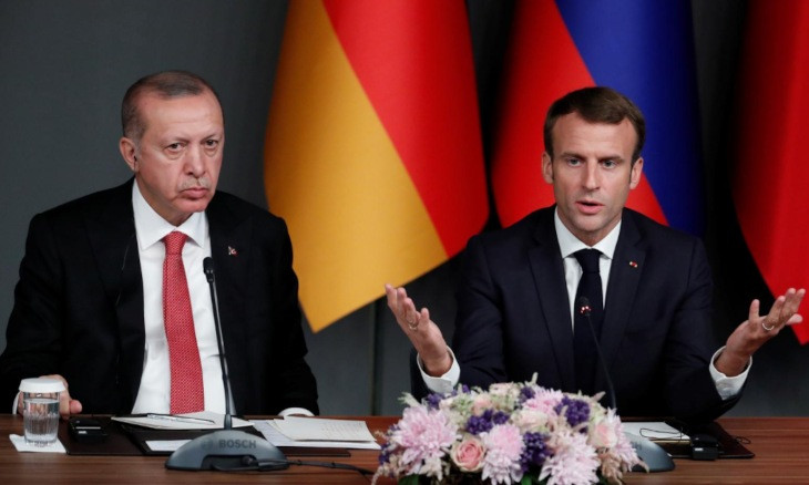 Macron accuses Erdoğan of destabilizing Europe