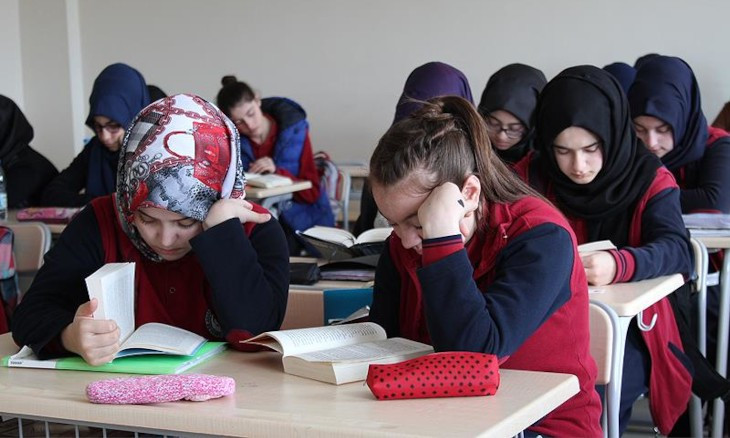 Only 11.1 pct of students in Turkey prefer religious high schools