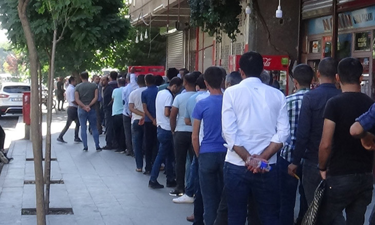 Seasonally adjusted unemployment in Turkey 'up 0.2 percent from May 2019'