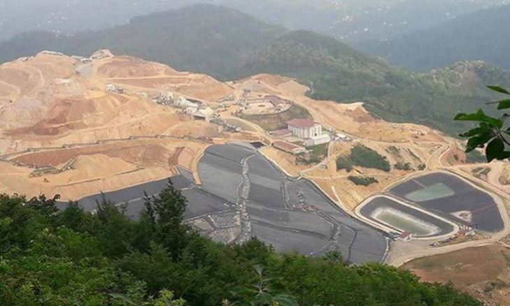 A third of forestland in Black Sea province of Ordu to be allotted to mining activities