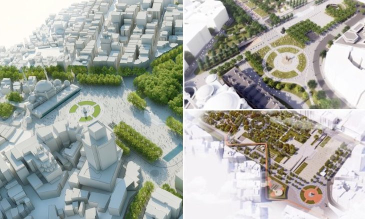 Istanbulites to select new face of Taksim Square from among three projects