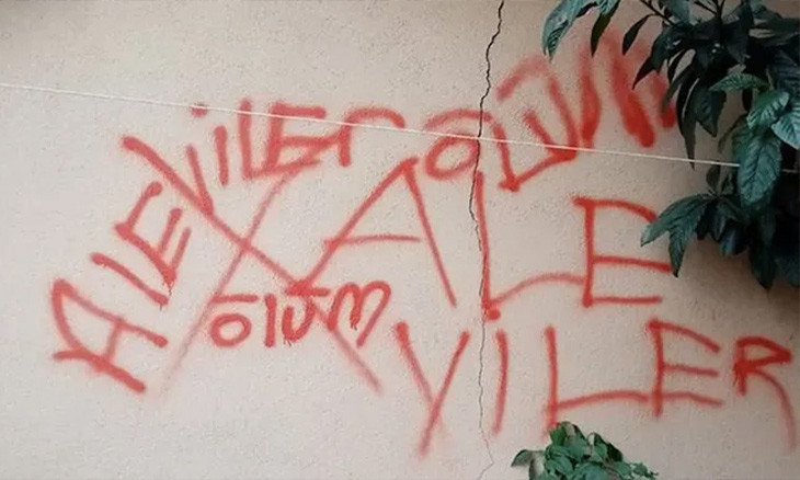 Alevi residents in Istanbul receive death threat in yet another hate crime