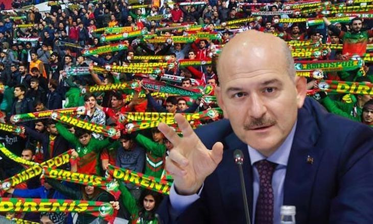 Turkish Interior Minister's claim that Diyarbakır football club acts on PKK's orders proven false