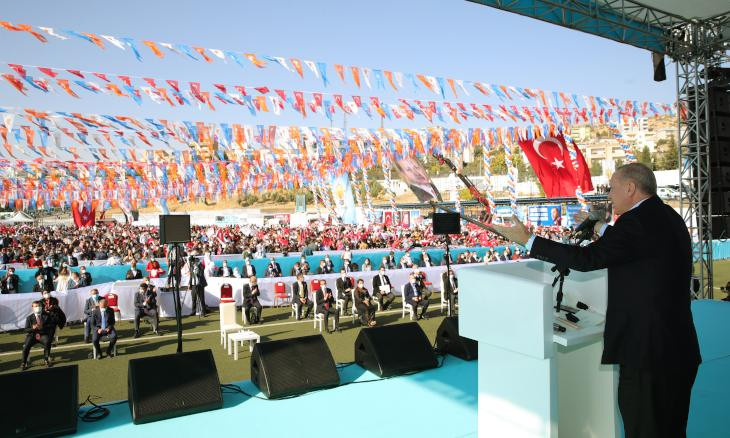 Erdoğan says Şırnak is as developed as other provinces, overlooking years of clashes, neglect