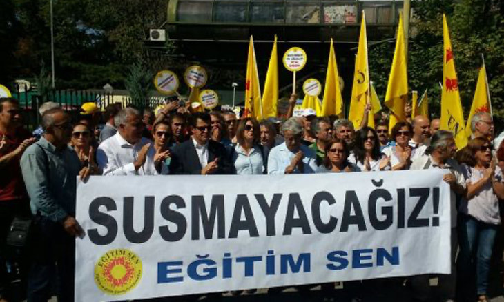 13 unionized teachers detained in Diyarbakır